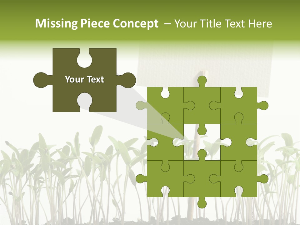 Seed Food Sign PowerPoint Template