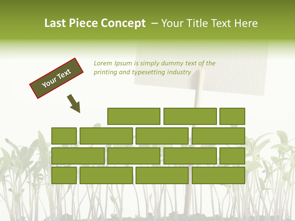 Seed Food Sign PowerPoint Template