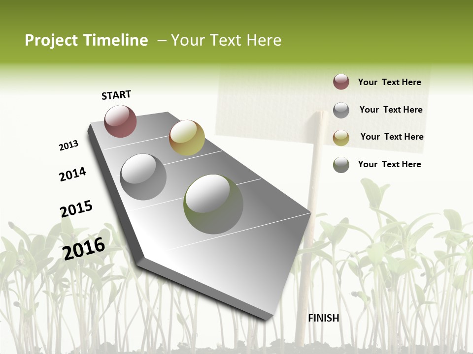 Seed Food Sign PowerPoint Template