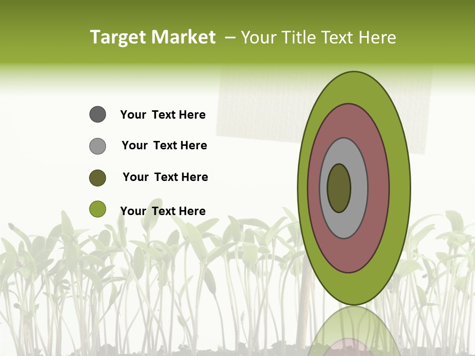 Seed Food Sign PowerPoint Template