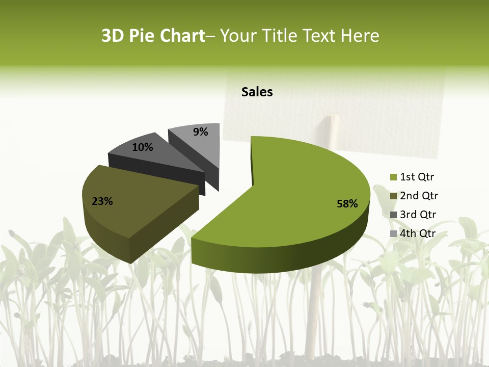 Seed Food Sign PowerPoint Template