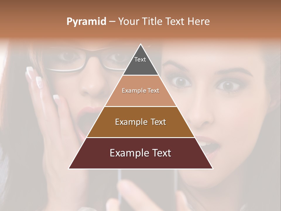 Caucasian People Young PowerPoint Template