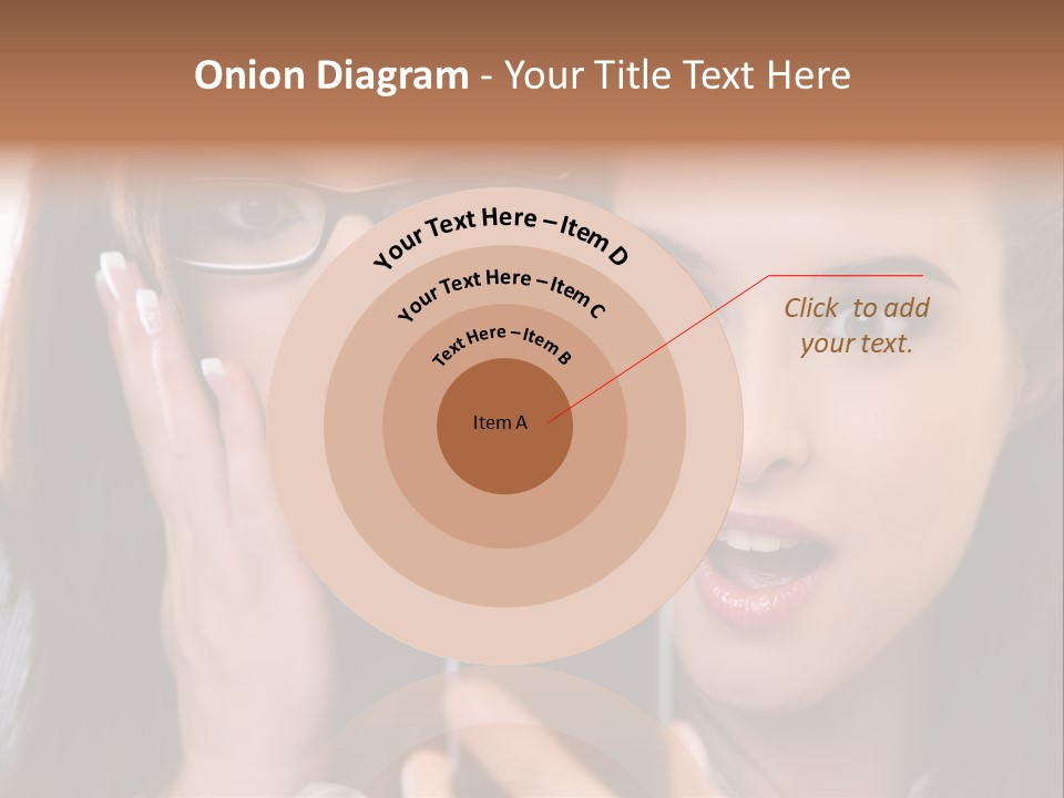 Caucasian People Young PowerPoint Template