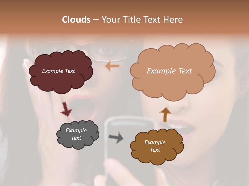 Caucasian People Young PowerPoint Template
