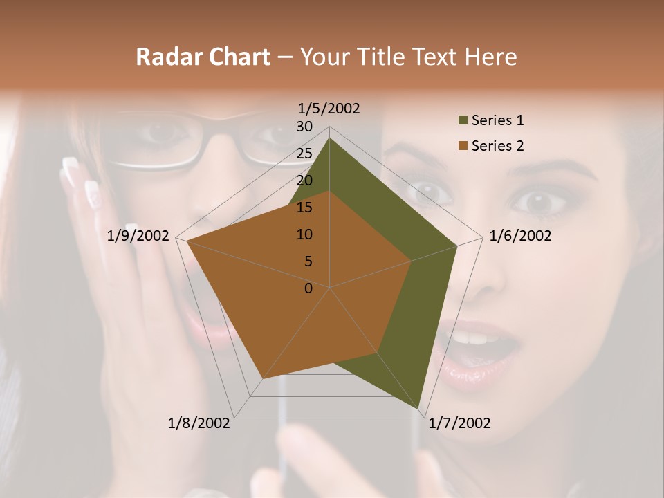 Caucasian People Young PowerPoint Template