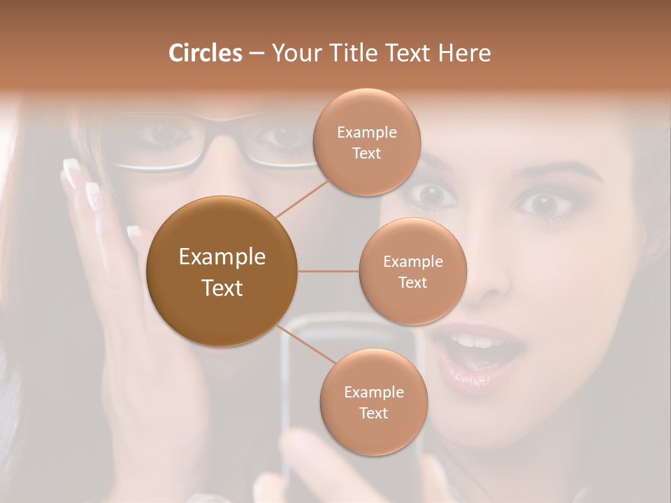 Caucasian People Young PowerPoint Template