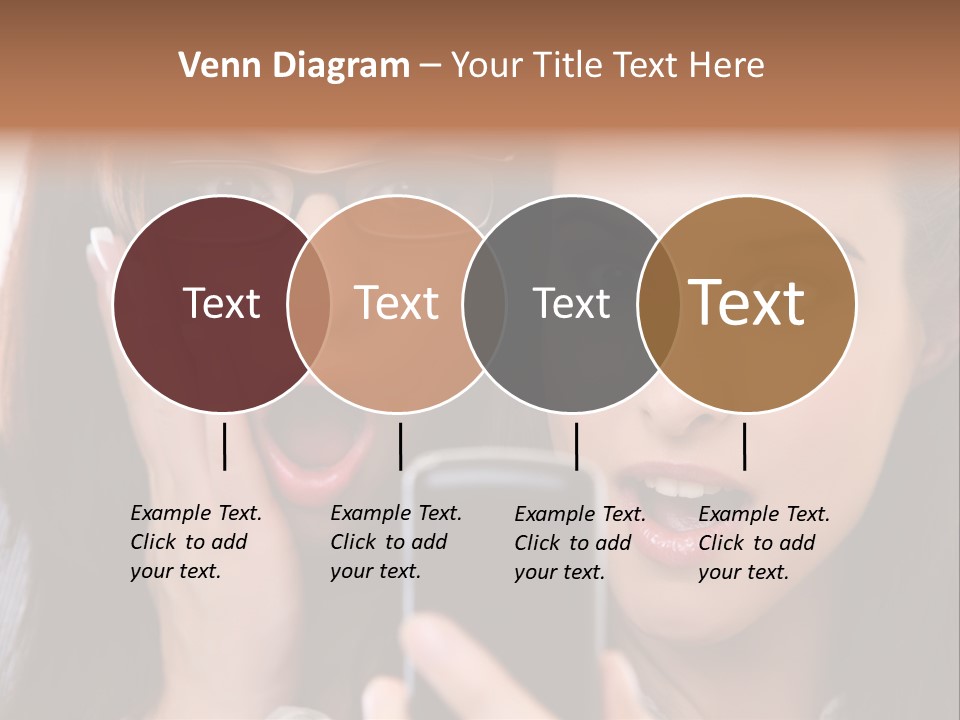 Caucasian People Young PowerPoint Template