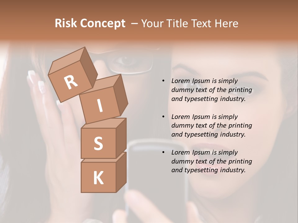 Caucasian People Young PowerPoint Template