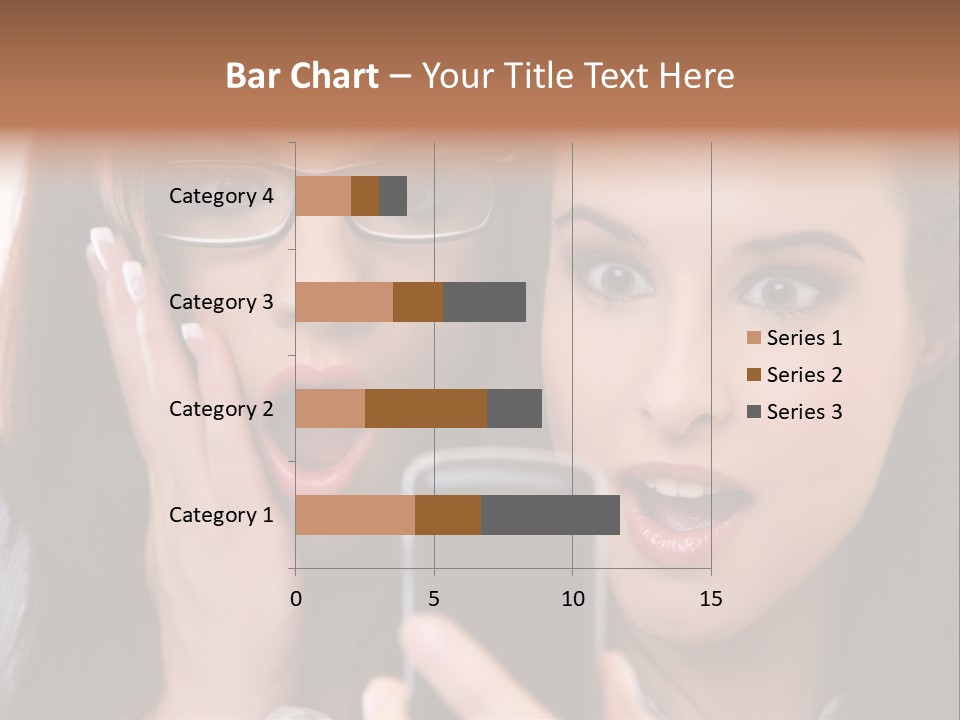 Caucasian People Young PowerPoint Template