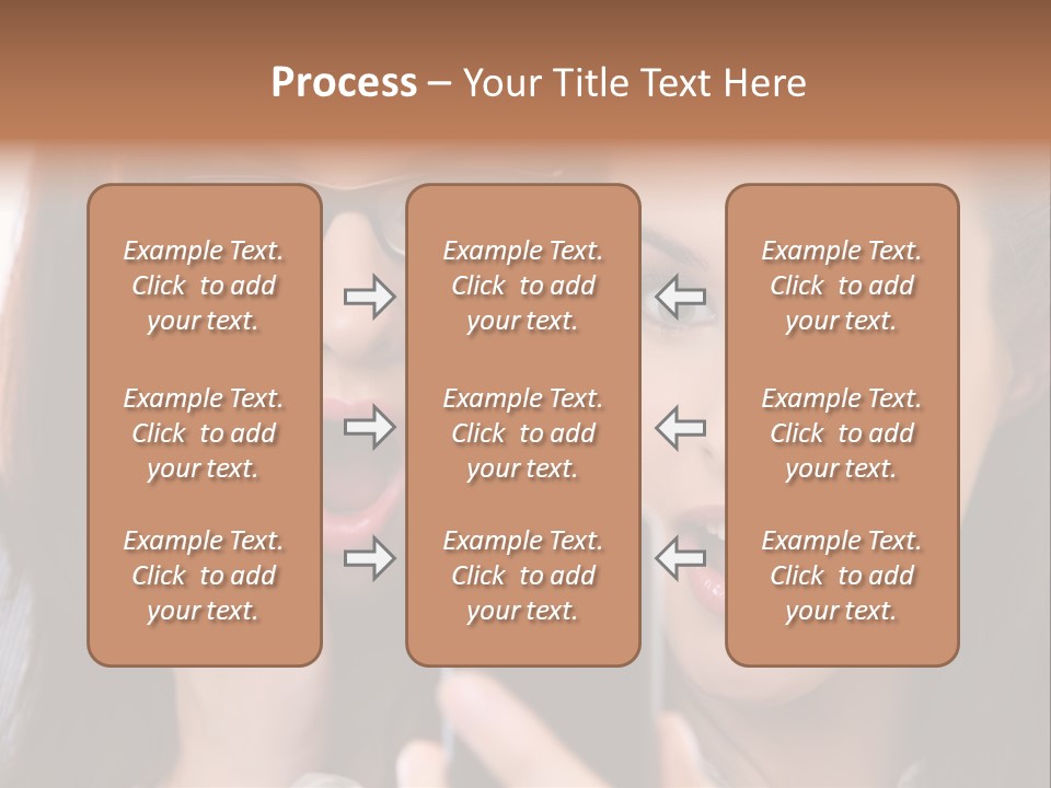 Caucasian People Young PowerPoint Template
