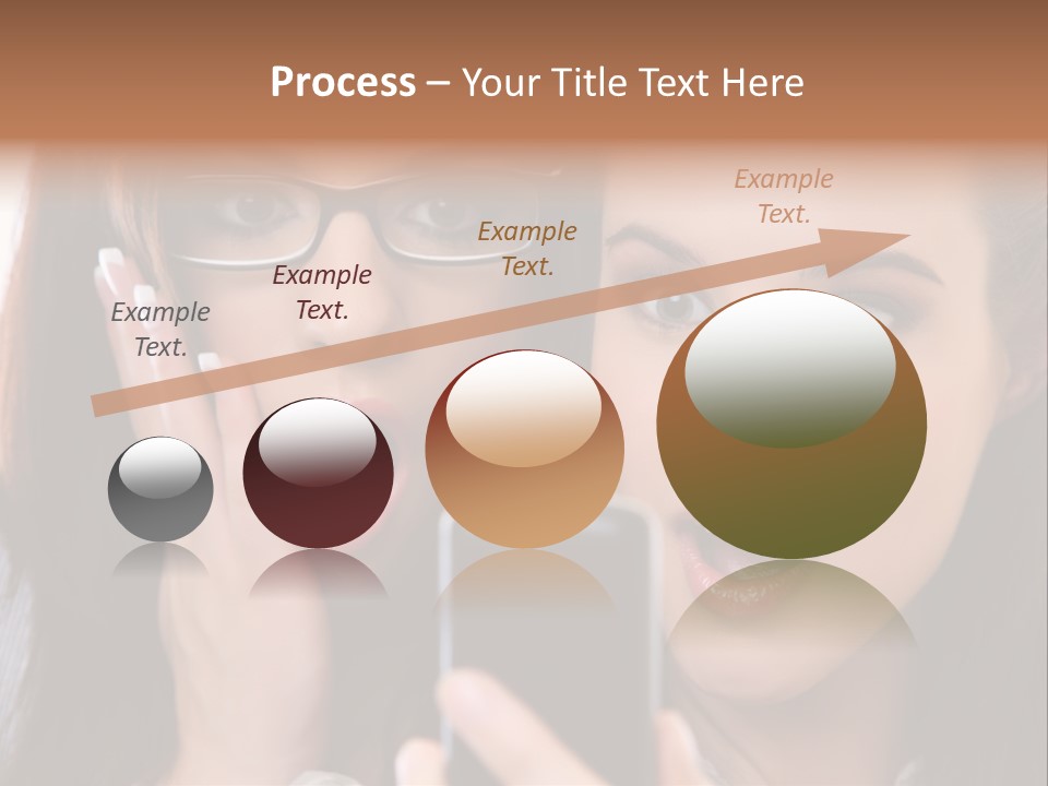 Caucasian People Young PowerPoint Template