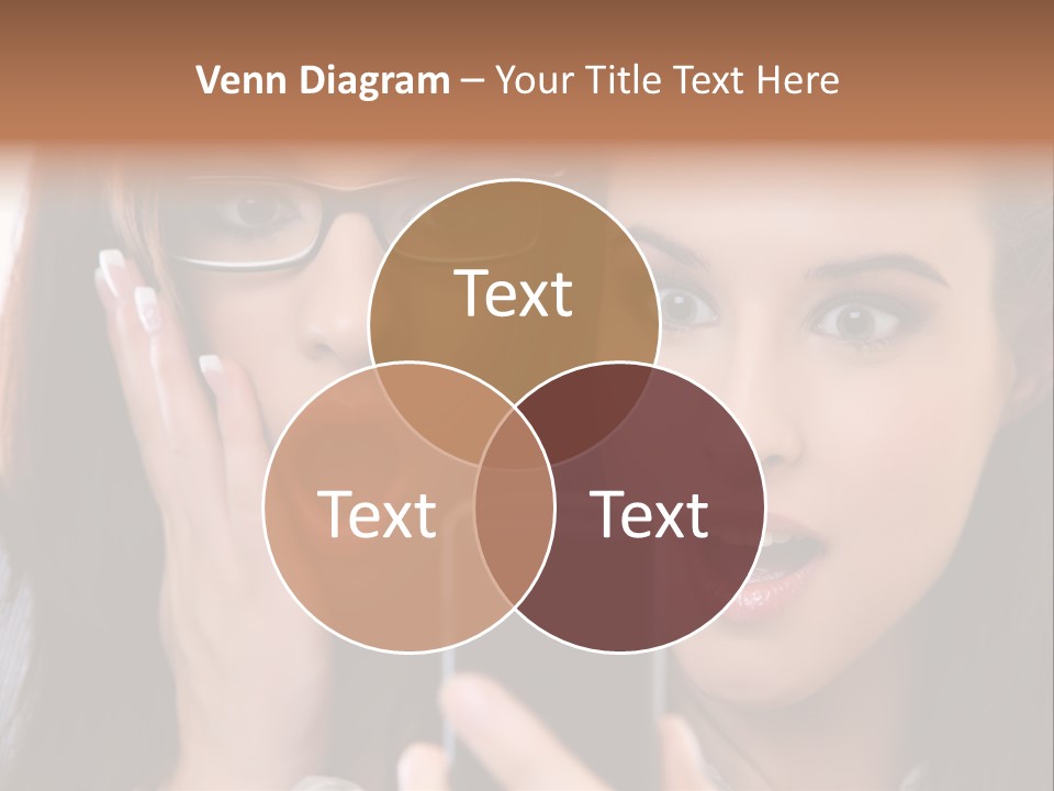 Caucasian People Young PowerPoint Template