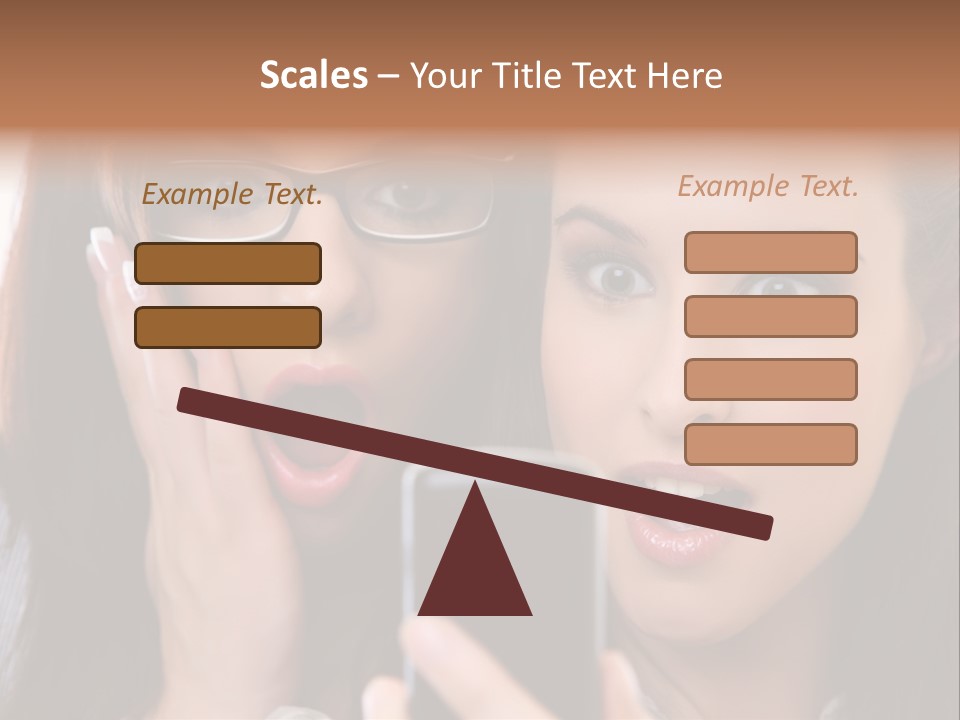 Caucasian People Young PowerPoint Template