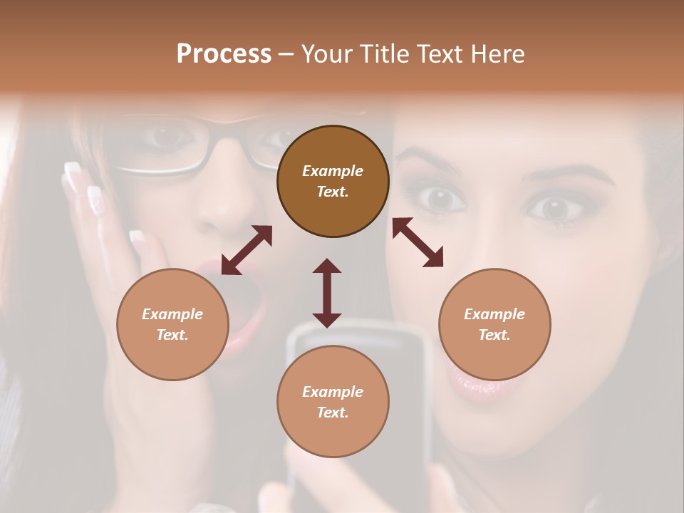 Caucasian People Young PowerPoint Template