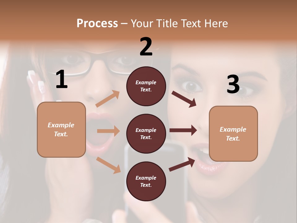 Caucasian People Young PowerPoint Template