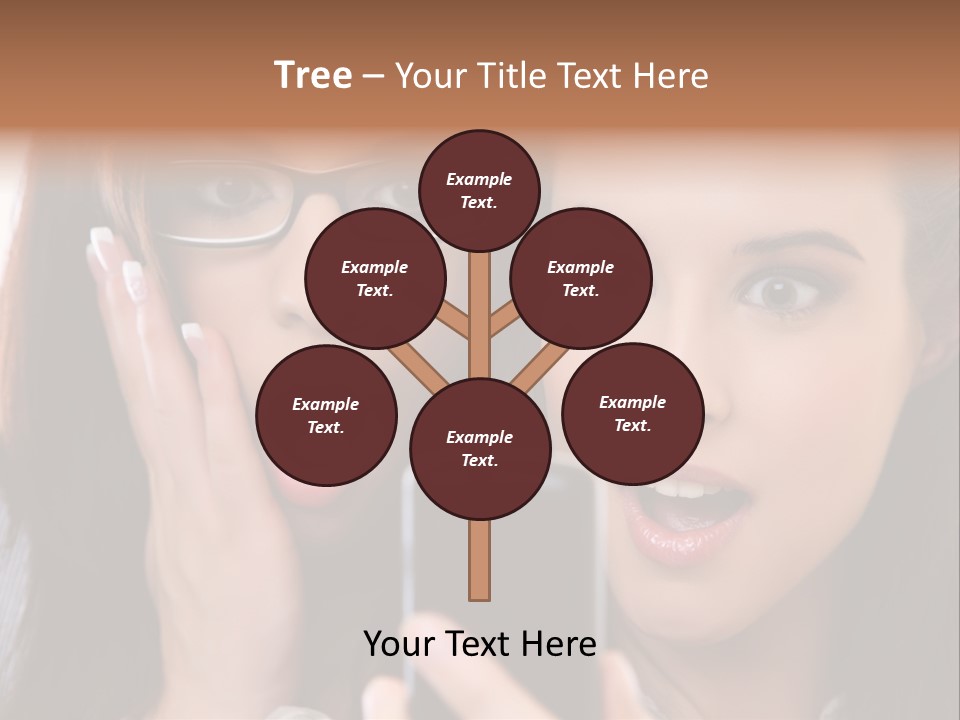 Caucasian People Young PowerPoint Template