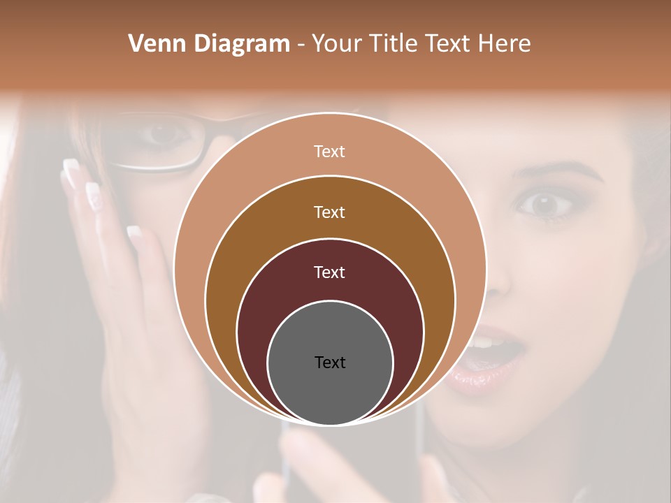 Caucasian People Young PowerPoint Template