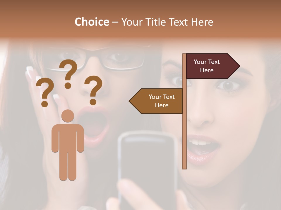 Caucasian People Young PowerPoint Template