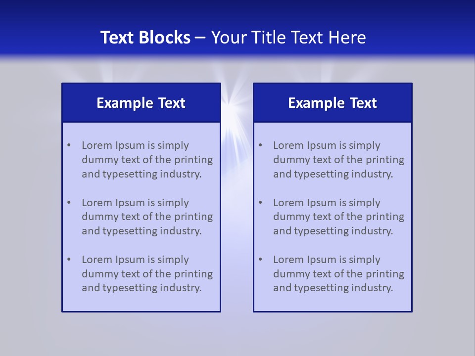 Theater Open Sing PowerPoint Template
