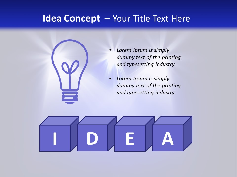 Theater Open Sing PowerPoint Template