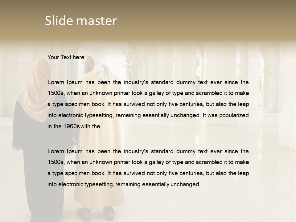 Marriage Islam Together PowerPoint Template