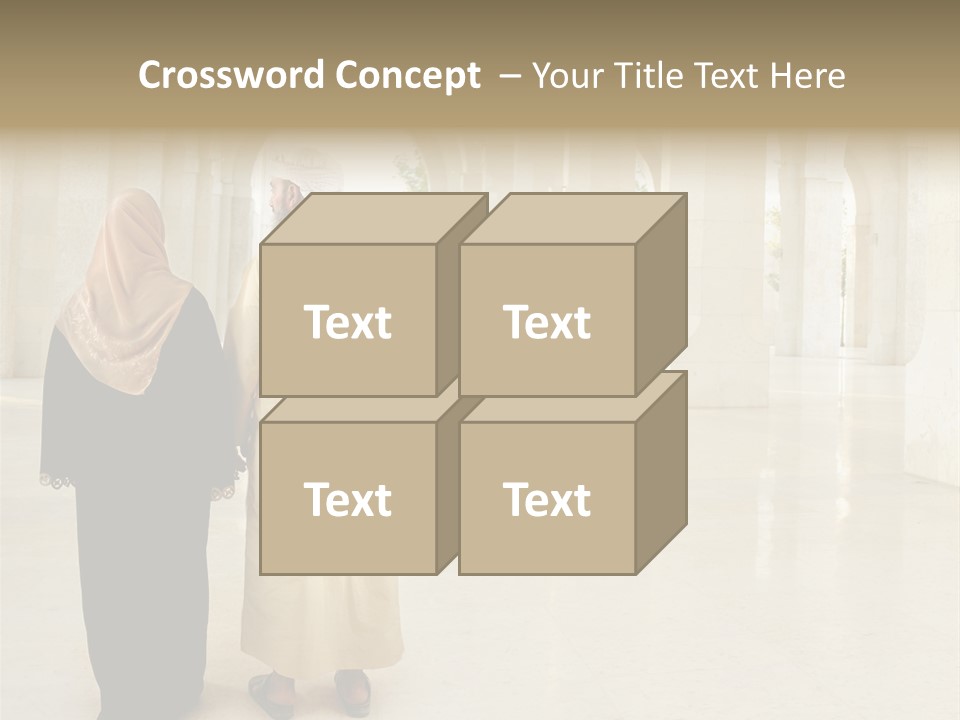 Marriage Islam Together PowerPoint Template