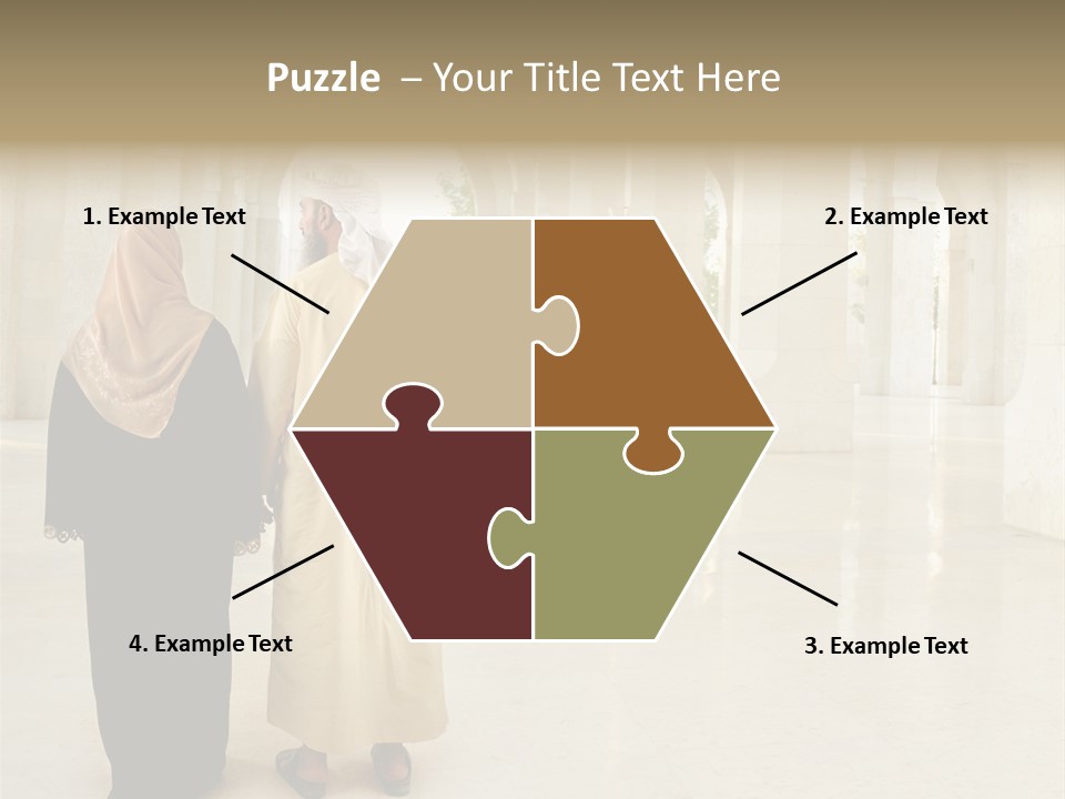 Marriage Islam Together PowerPoint Template