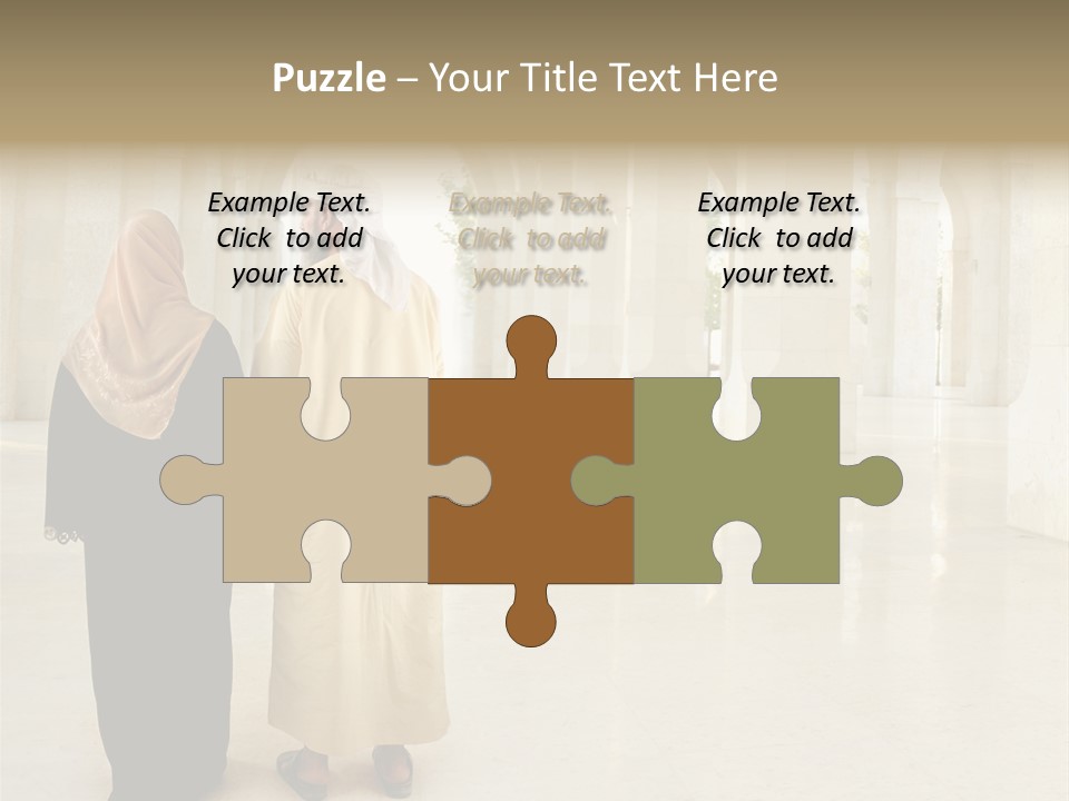 Marriage Islam Together PowerPoint Template