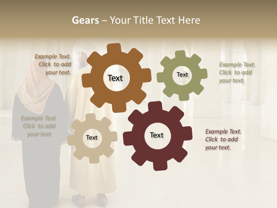 Marriage Islam Together PowerPoint Template