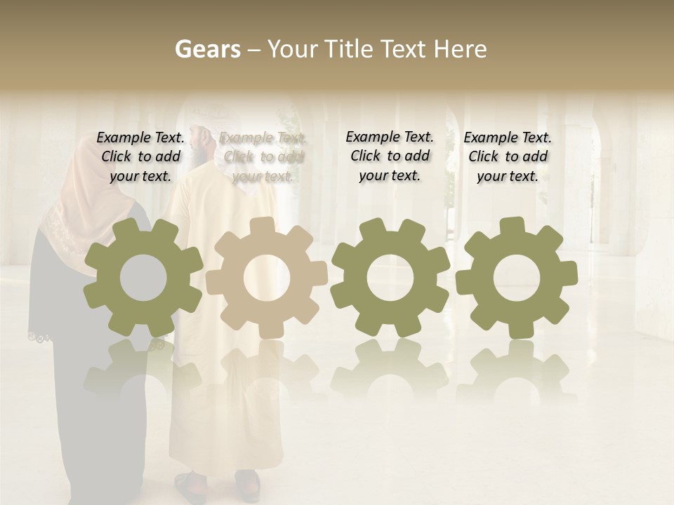 Marriage Islam Together PowerPoint Template