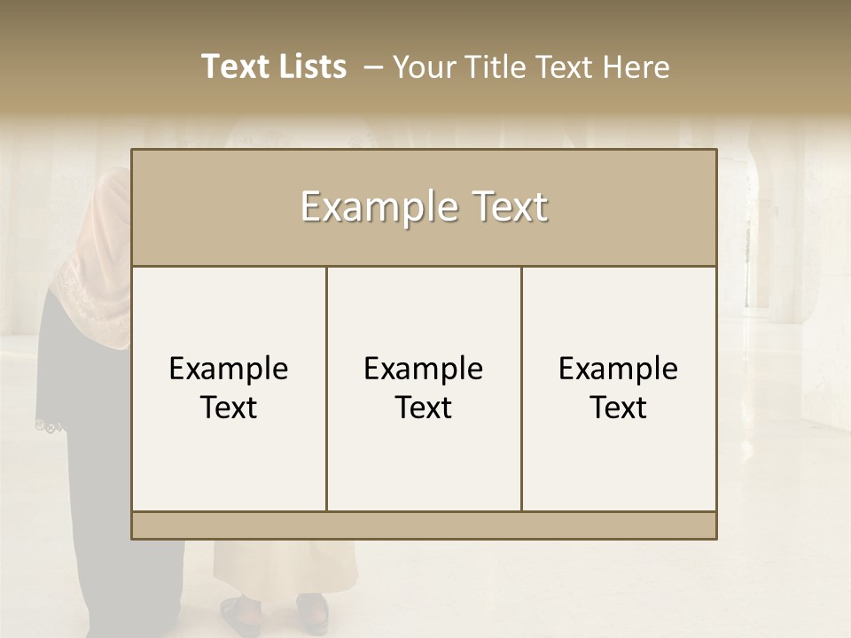 Marriage Islam Together PowerPoint Template