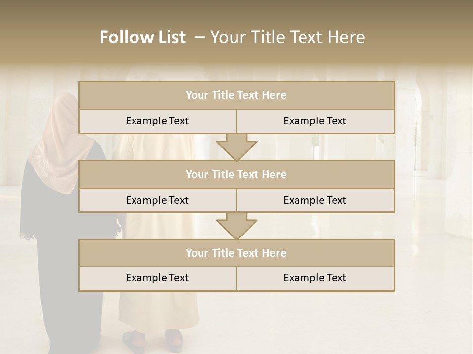 Marriage Islam Together PowerPoint Template