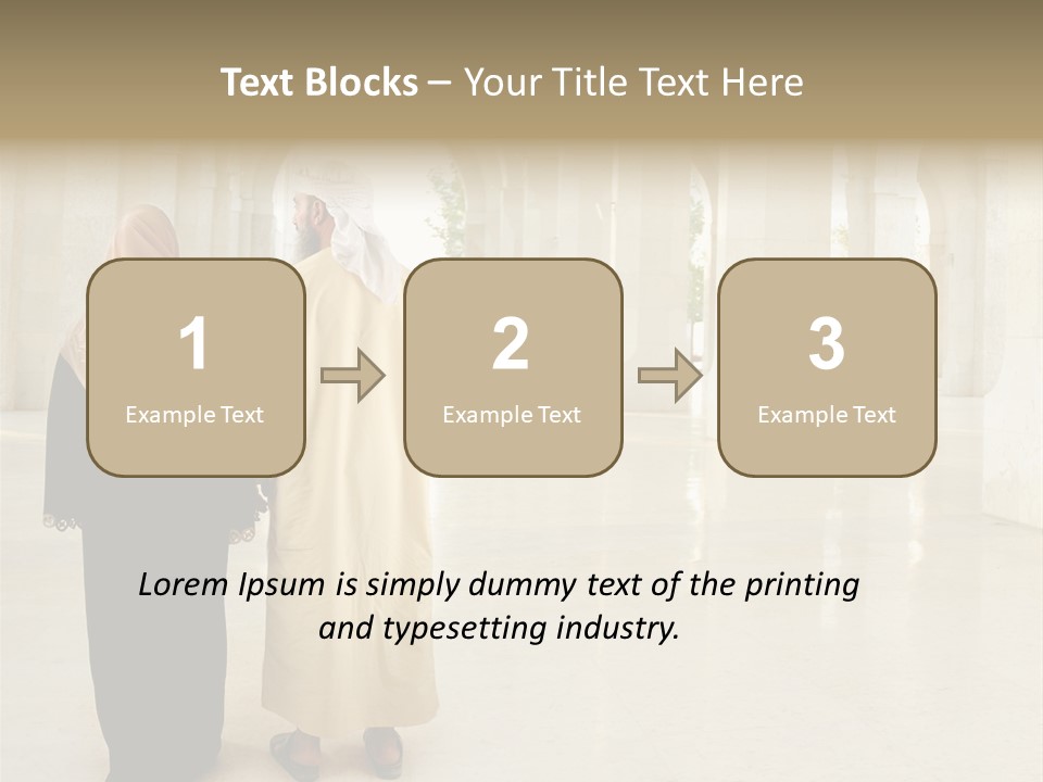 Marriage Islam Together PowerPoint Template
