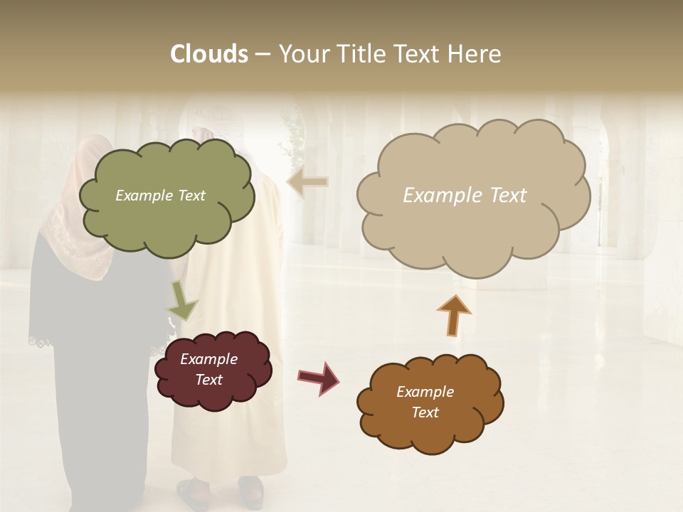 Marriage Islam Together PowerPoint Template