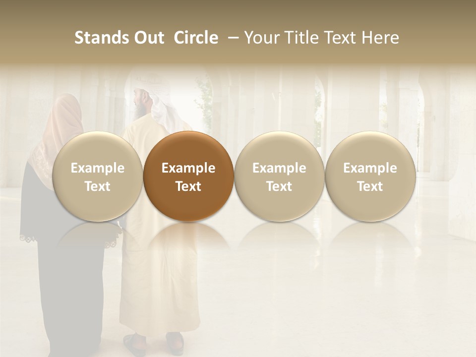 Marriage Islam Together PowerPoint Template