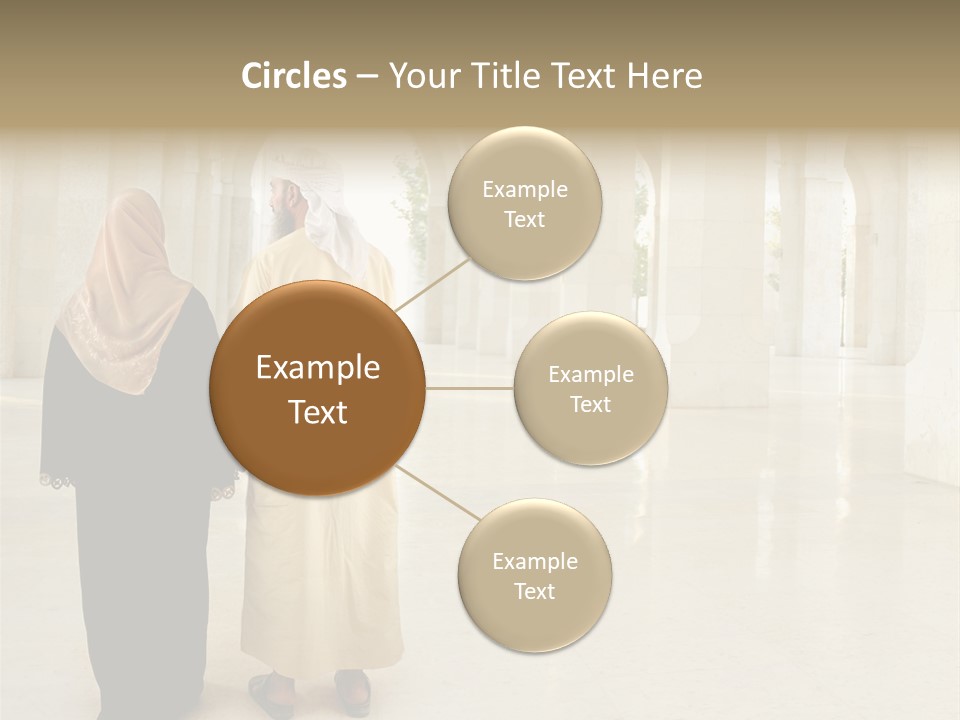 Marriage Islam Together PowerPoint Template
