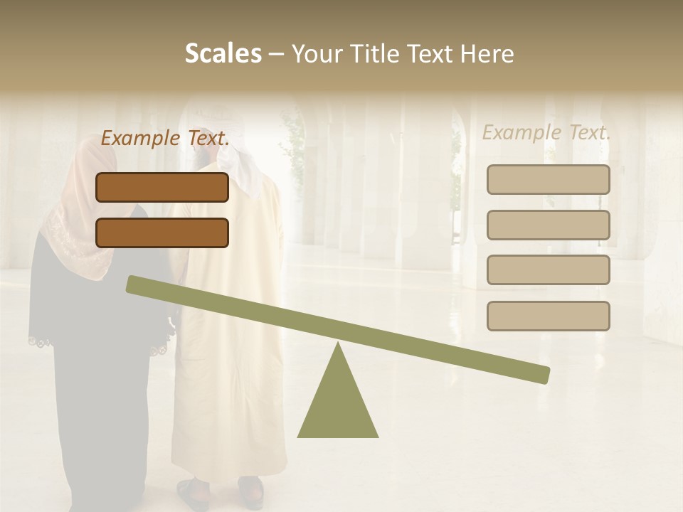 Marriage Islam Together PowerPoint Template