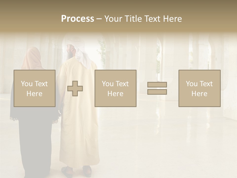 Marriage Islam Together PowerPoint Template