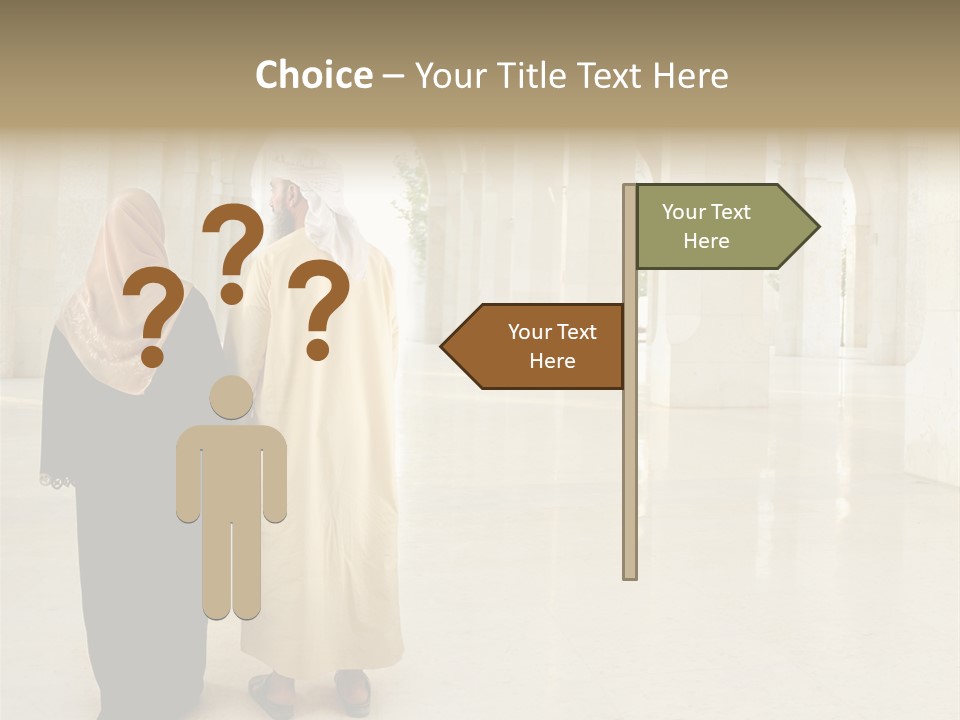 Marriage Islam Together PowerPoint Template