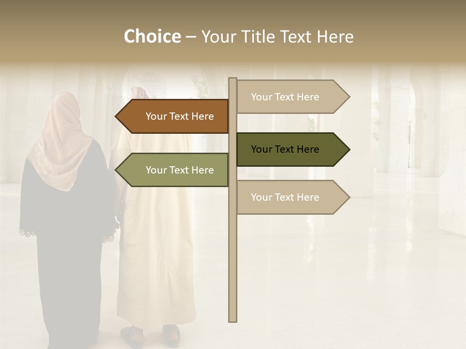 Marriage Islam Together PowerPoint Template