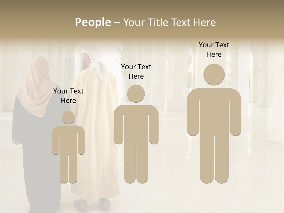 Marriage Islam Together PowerPoint Template