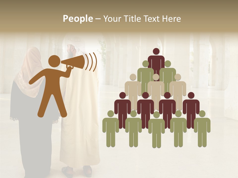 Marriage Islam Together PowerPoint Template