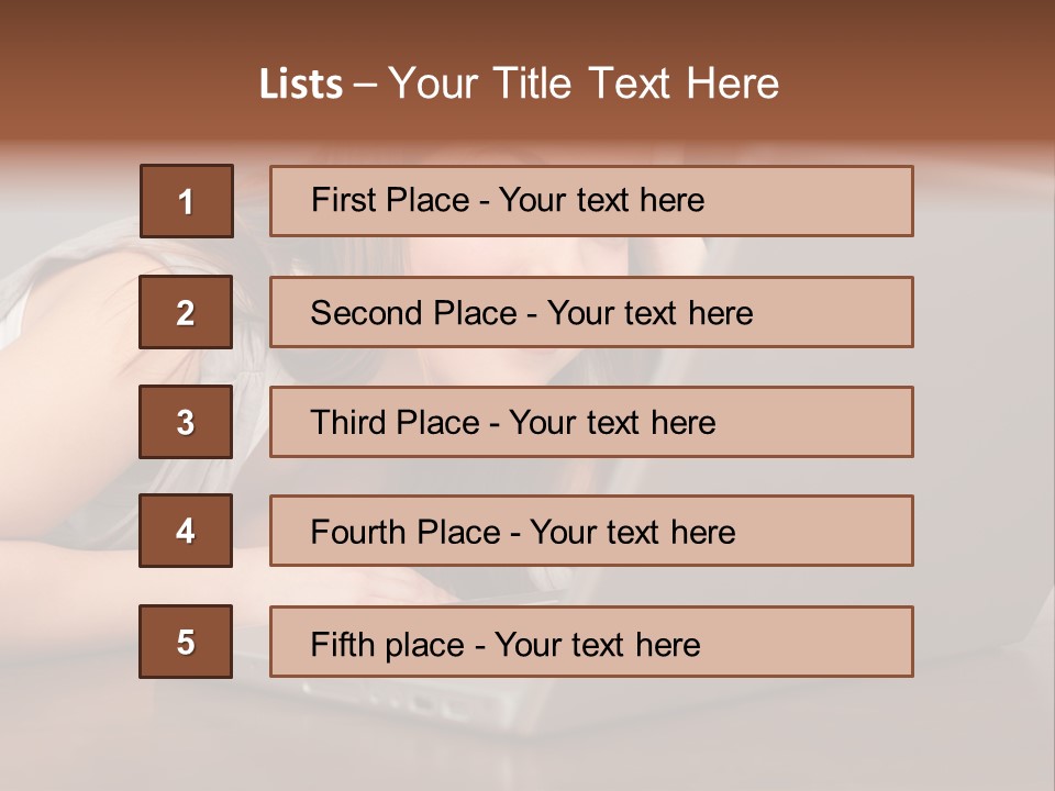 Internet Executive Casual PowerPoint Template