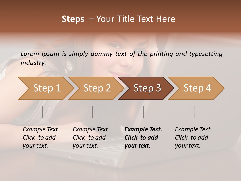 Internet Executive Casual PowerPoint Template