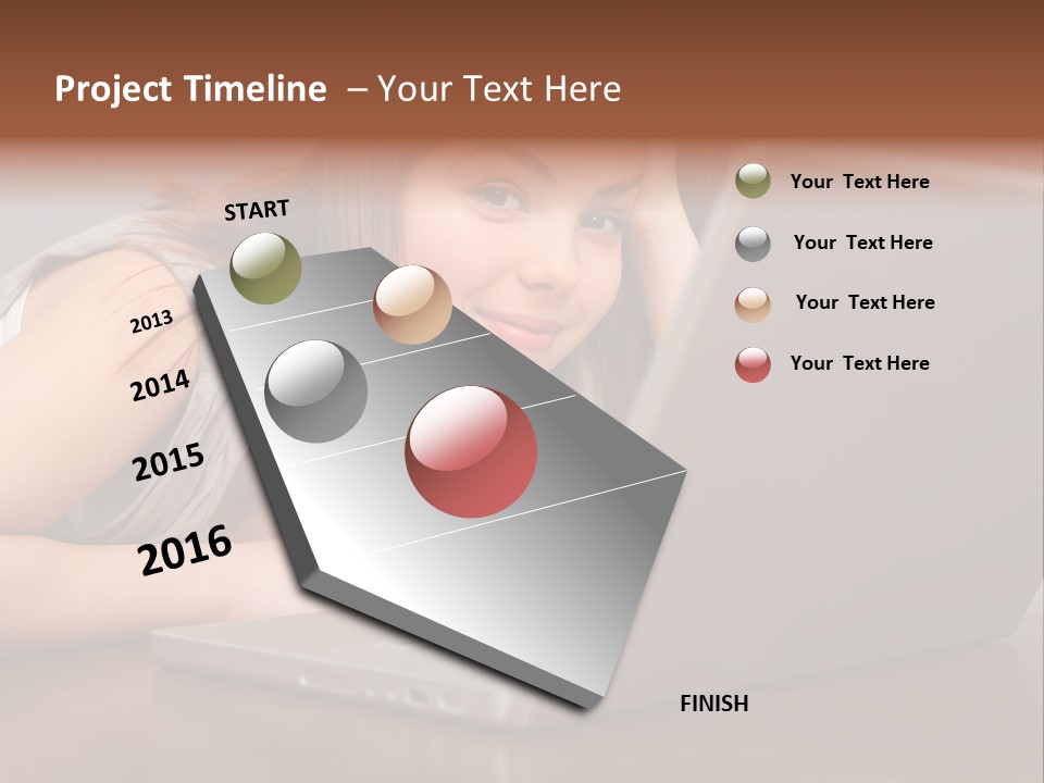Internet Executive Casual PowerPoint Template