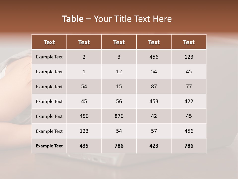 Internet Executive Casual PowerPoint Template