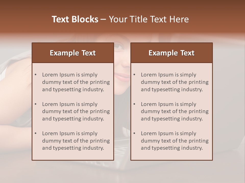 Internet Executive Casual PowerPoint Template