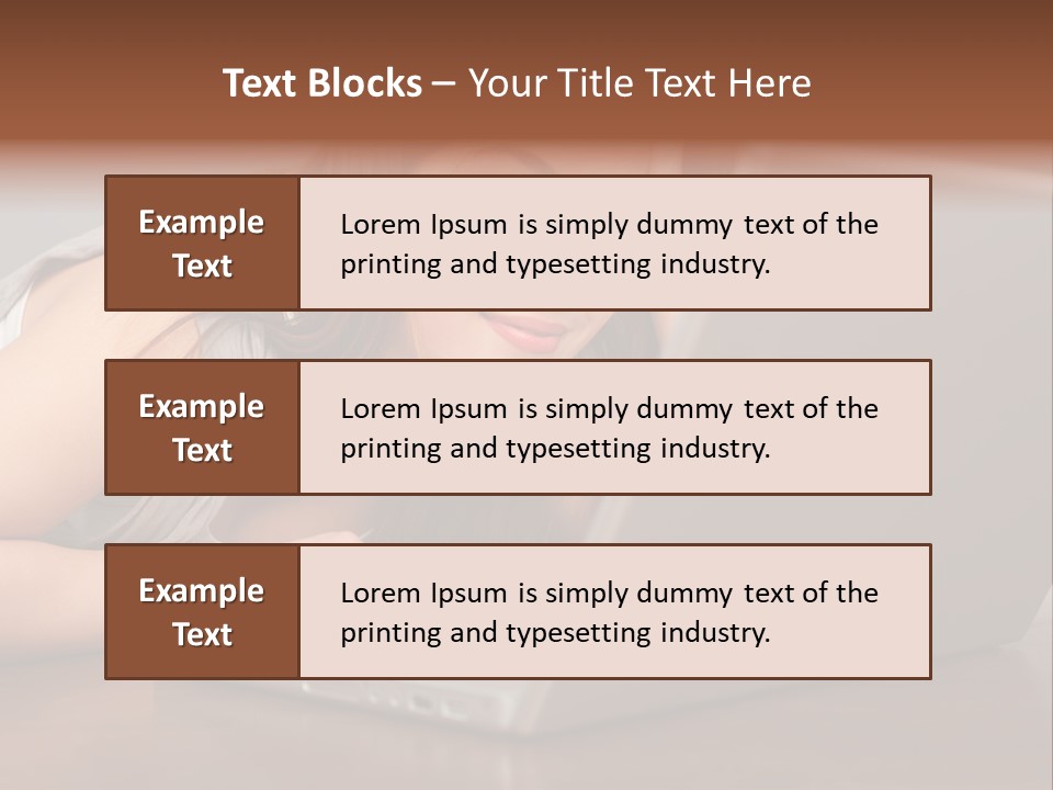Internet Executive Casual PowerPoint Template