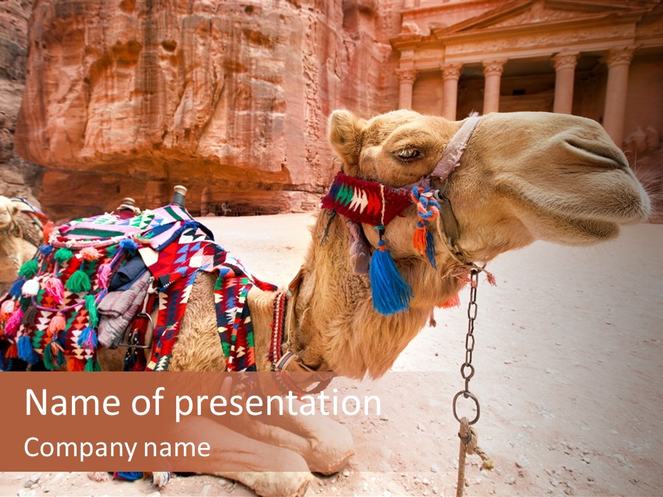 Bedouin Mountain Heritage PowerPoint Template