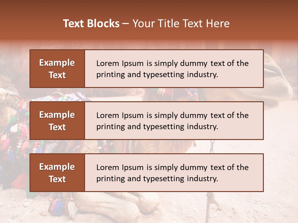 Bedouin Mountain Heritage PowerPoint Template